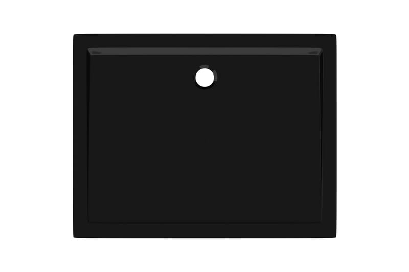 Suihkualusta suorakaide ABS musta 80x100 cm - Musta - Talo & remontointi - Keittiö & kylpyhuone - Kylpyhuone - Kylpyhuonetarvikkeet - Muuta
