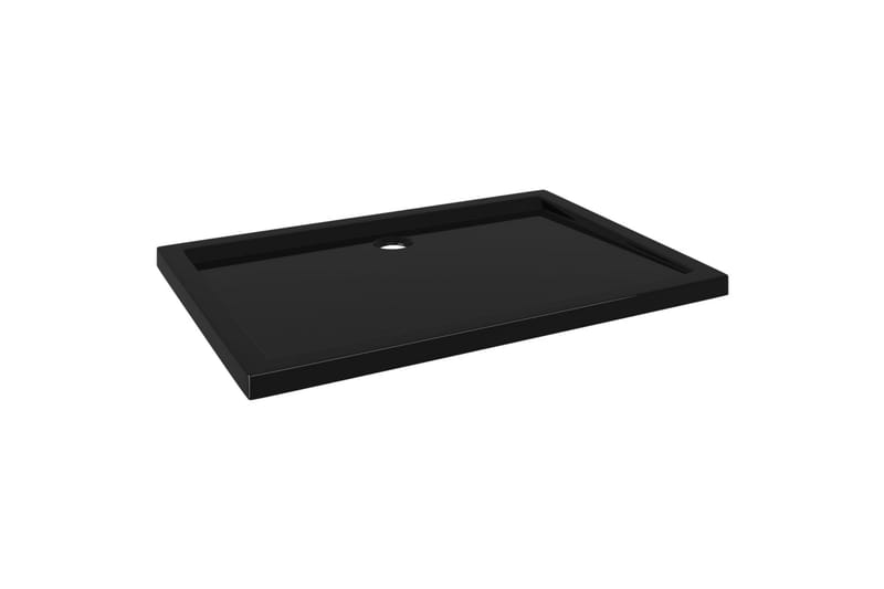 Suihkualusta suorakaide ABS musta 80x110 cm - Musta - Talo & remontointi - Keittiö & kylpyhuone - Kylpyhuone - Kylpyhuonetarvikkeet - Muuta