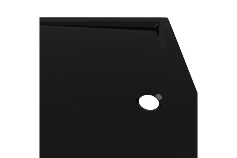 Suihkualusta suorakaide ABS musta 80x110 cm - Musta - Talo & remontointi - Keittiö & kylpyhuone - Kylpyhuone - Kylpyhuonetarvikkeet - Muuta