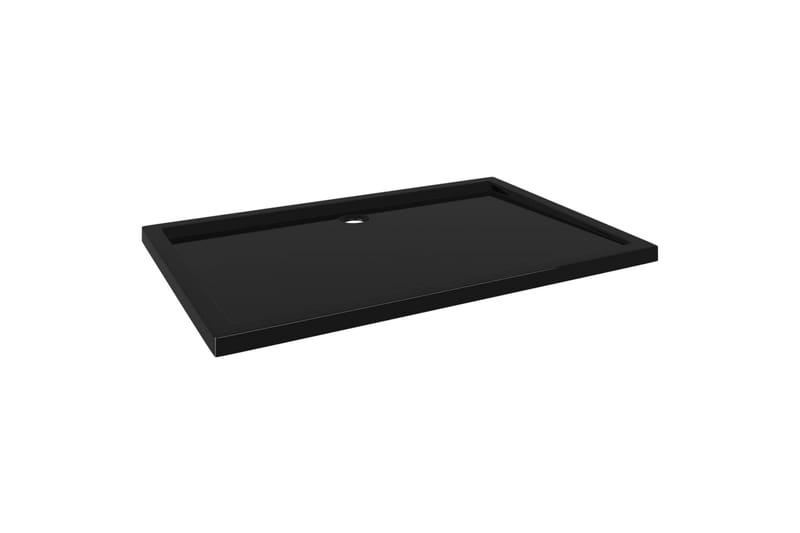 Suihkualusta suorakaide ABS musta 80x120 cm - Talo & remontointi - Keittiö & kylpyhuone - Kylpyhuone - Kylpyhuonetarvikkeet - Muuta
