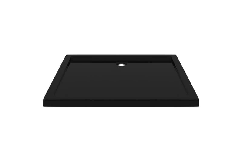 Suihkualusta suorakaide ABS musta 80x90 cm - Musta - Talo & remontointi - Keittiö & kylpyhuone - Kylpyhuone - Kylpyhuonetarvikkeet - Muuta
