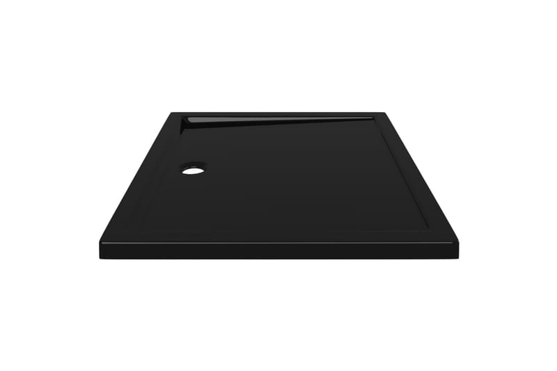 Suihkualusta suorakaide ABS musta 80x90 cm - Musta - Talo & remontointi - Keittiö & kylpyhuone - Kylpyhuone - Kylpyhuonetarvikkeet - Muuta