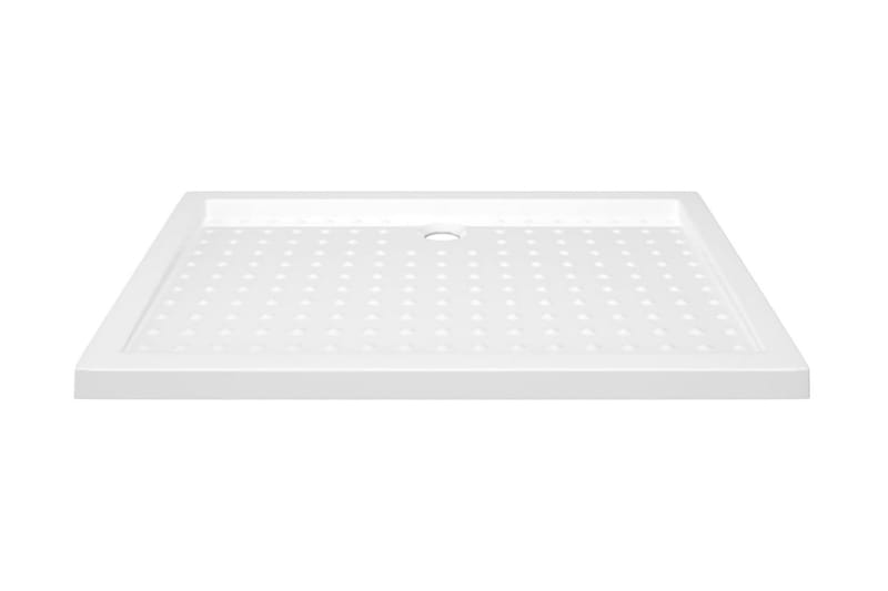 Suihkualusta valkoinen 70x100x4 cm ABS - Talo & remontointi - Keittiö & kylpyhuone - Kylpyhuone - Kylpyhuonetarvikkeet - Muuta