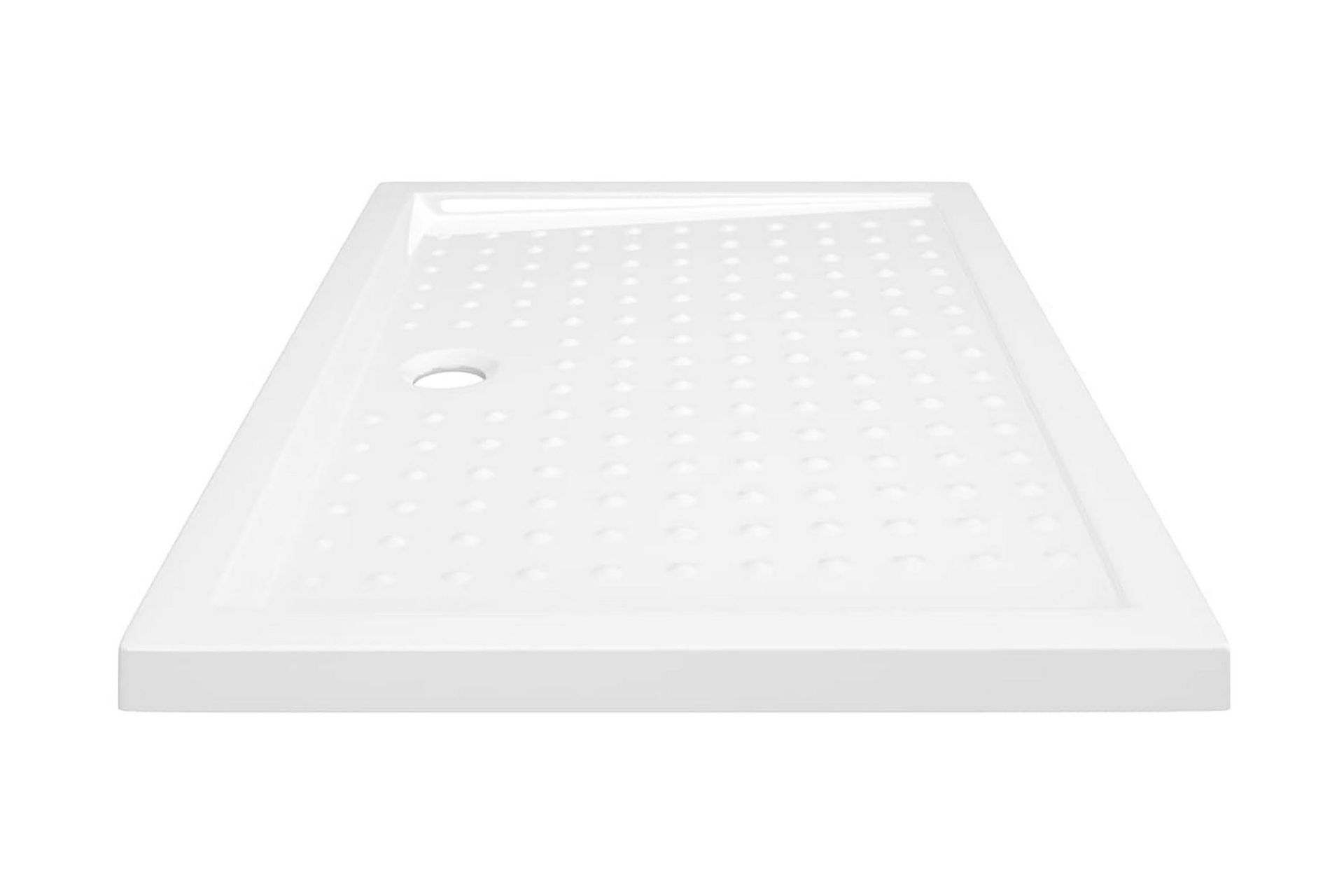 Suihkualusta valkoinen 70x100x4 cm ABS - Talo & remontointi - Keittiö & kylpyhuone - Kylpyhuone - Kylpyhuonetarvikkeet - Muuta