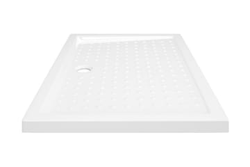 Suihkualusta valkoinen 70x100x4 cm ABS - Talo & remontointi - Keittiö & kylpyhuone - Kylpyhuone - Kylpyhuonetarvikkeet - Muuta