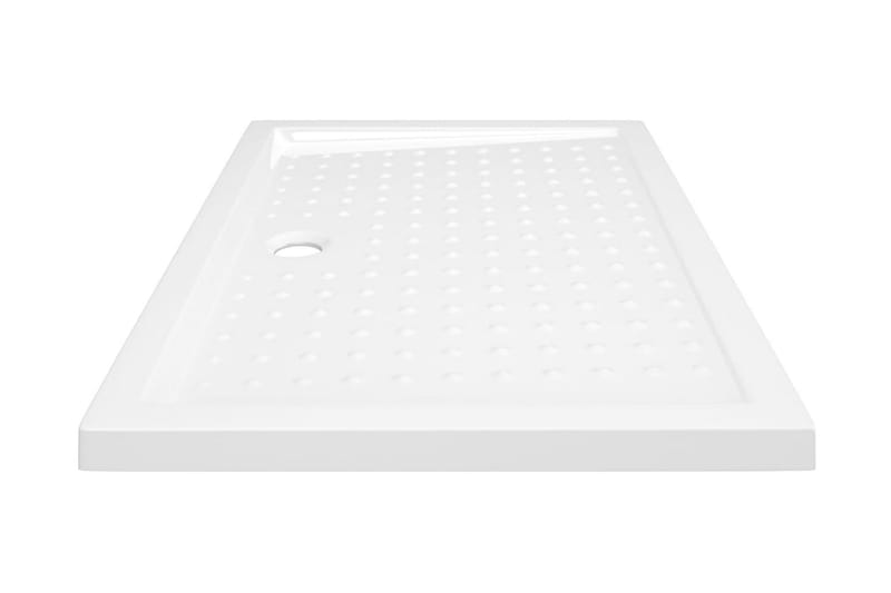 Suihkualusta valkoinen 70x100x4 cm ABS - Talo & remontointi - Keittiö & kylpyhuone - Kylpyhuone - Kylpyhuonetarvikkeet - Muuta