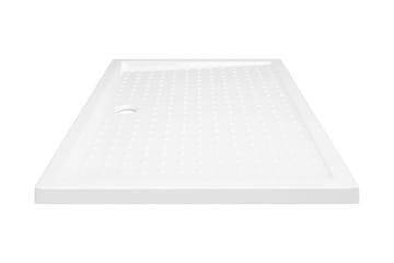 Suihkualusta valkoinen 80x120x4 cm ABS - Talo & remontointi - Keittiö & kylpyhuone - Kylpyhuone - Kylpyhuonetarvikkeet - Muuta