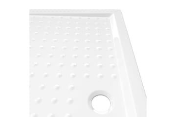 Suihkualusta valkoinen 80x120x4 cm ABS - Talo & remontointi - Keittiö & kylpyhuone - Kylpyhuone - Kylpyhuonetarvikkeet - Muuta