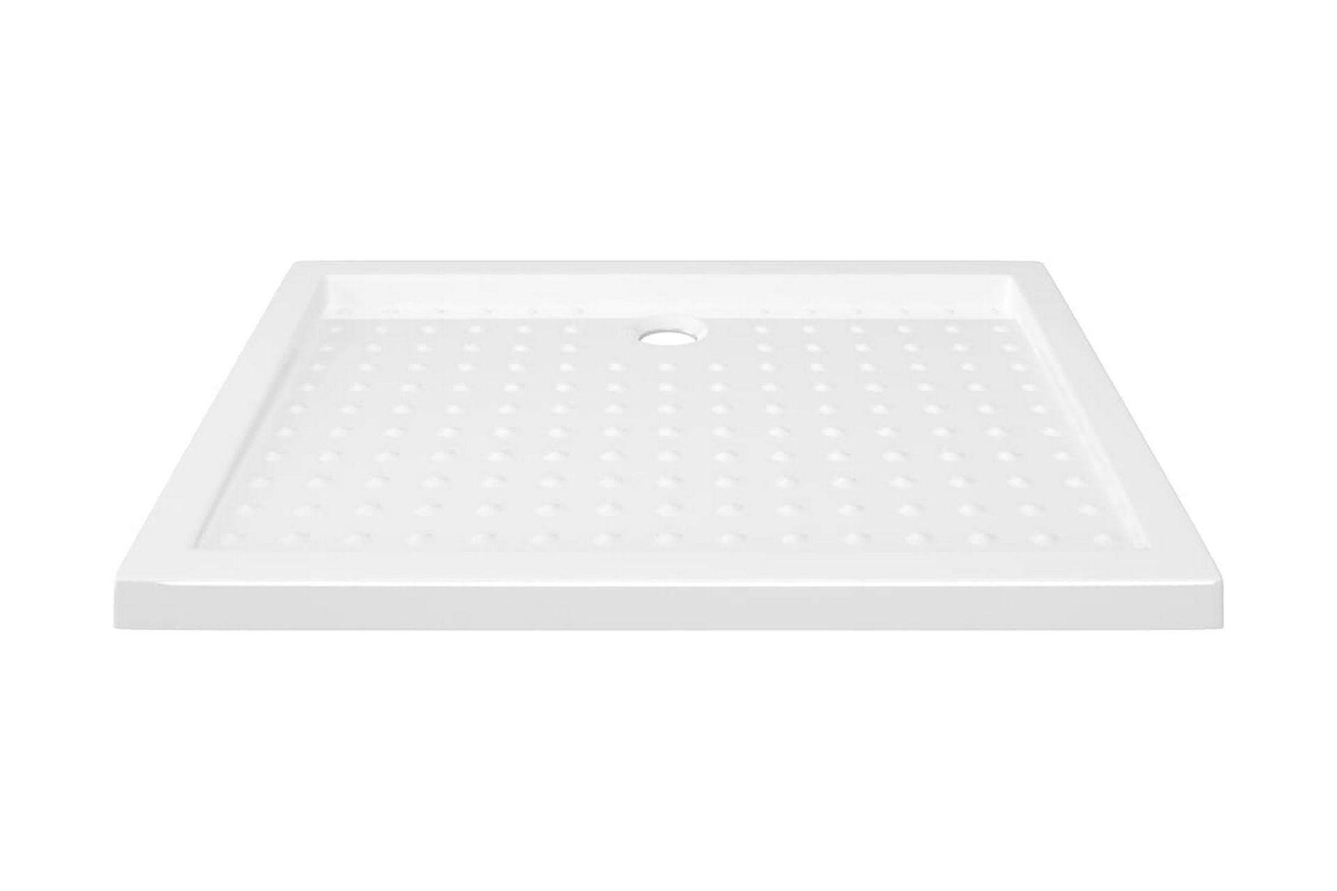 Suihkualusta valkoinen 90x70x4 cm ABS - Talo & remontointi - Keittiö & kylpyhuone - Kylpyhuone - Kylpyhuonetarvikkeet - Muuta