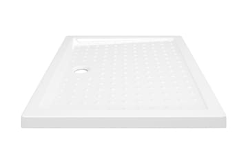 Suihkualusta valkoinen 90x70x4 cm ABS - Talo & remontointi - Keittiö & kylpyhuone - Kylpyhuone - Kylpyhuonetarvikkeet - Muuta