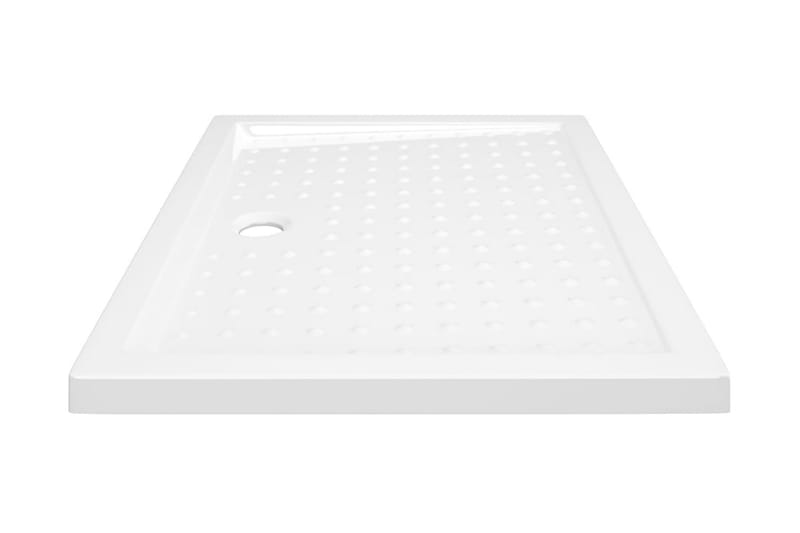 Suihkualusta valkoinen 90x70x4 cm ABS - Talo & remontointi - Keittiö & kylpyhuone - Kylpyhuone - Kylpyhuonetarvikkeet - Muuta