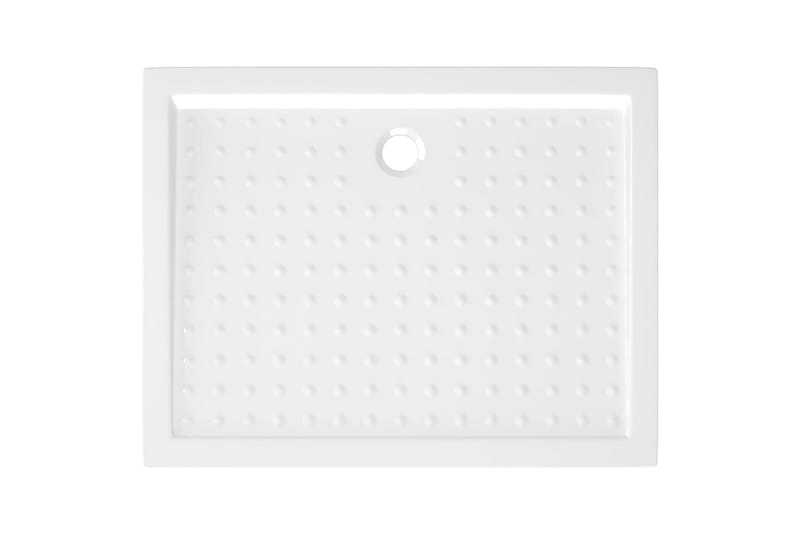 Suihkualusta valkoinen 90x70x4 cm ABS - Talo & remontointi - Keittiö & kylpyhuone - Kylpyhuone - Kylpyhuonetarvikkeet - Muuta