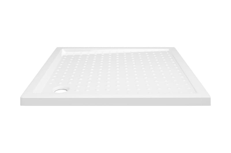 Suihkualusta valkoinen 90x90x4 cm ABS - Talo & remontointi - Keittiö & kylpyhuone - Kylpyhuone - Kylpyhuonetarvikkeet - Muuta