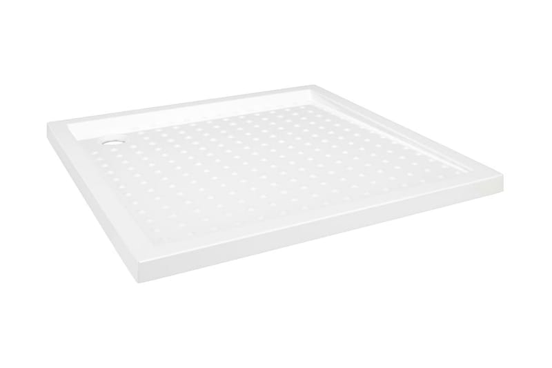 Suihkualusta valkoinen 90x90x4 cm ABS - Talo & remontointi - Keittiö & kylpyhuone - Kylpyhuone - Kylpyhuonetarvikkeet - Muuta