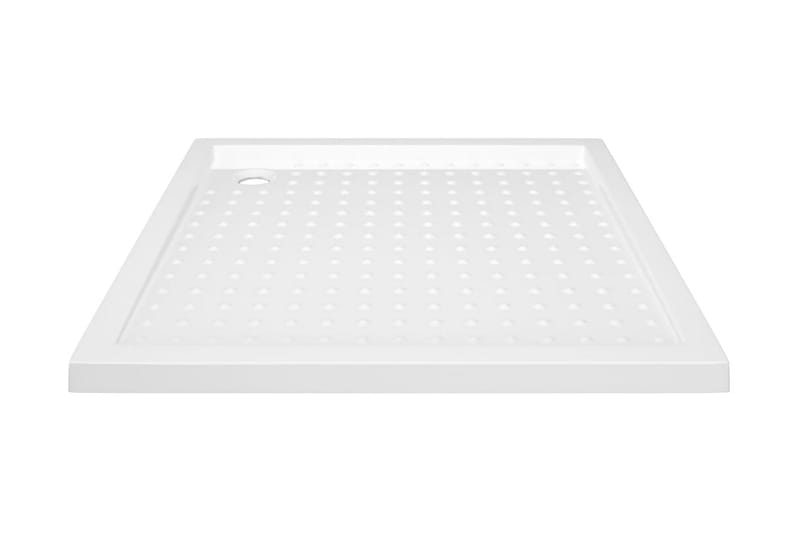 Suihkualusta valkoinen 90x90x4 cm ABS - Talo & remontointi - Keittiö & kylpyhuone - Kylpyhuone - Kylpyhuonetarvikkeet - Muuta