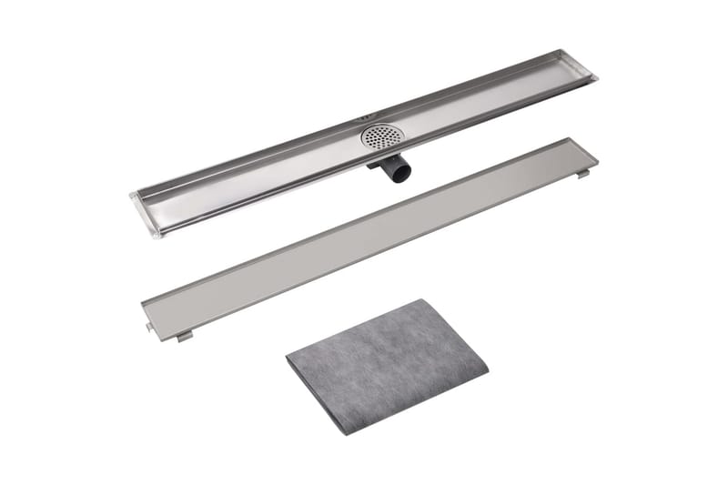 Lineaarinen Suihkukaivo 1030x140mm Ruostumaton Teräs - Talo & remontointi - Keittiö & kylpyhuone - Kylpyhuone - Kylpyhuonetarvikkeet - Poistoletkut & lattiakaivot