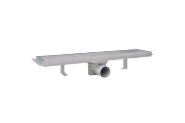 Lineaarinen suihkukaivo 2 kpl 530x140mm ruostumaton teräs - Talo & remontointi - Keittiö & kylpyhuone - Kylpyhuone - Kylpyhuonetarvikkeet - Poistoletkut & lattiakaivot