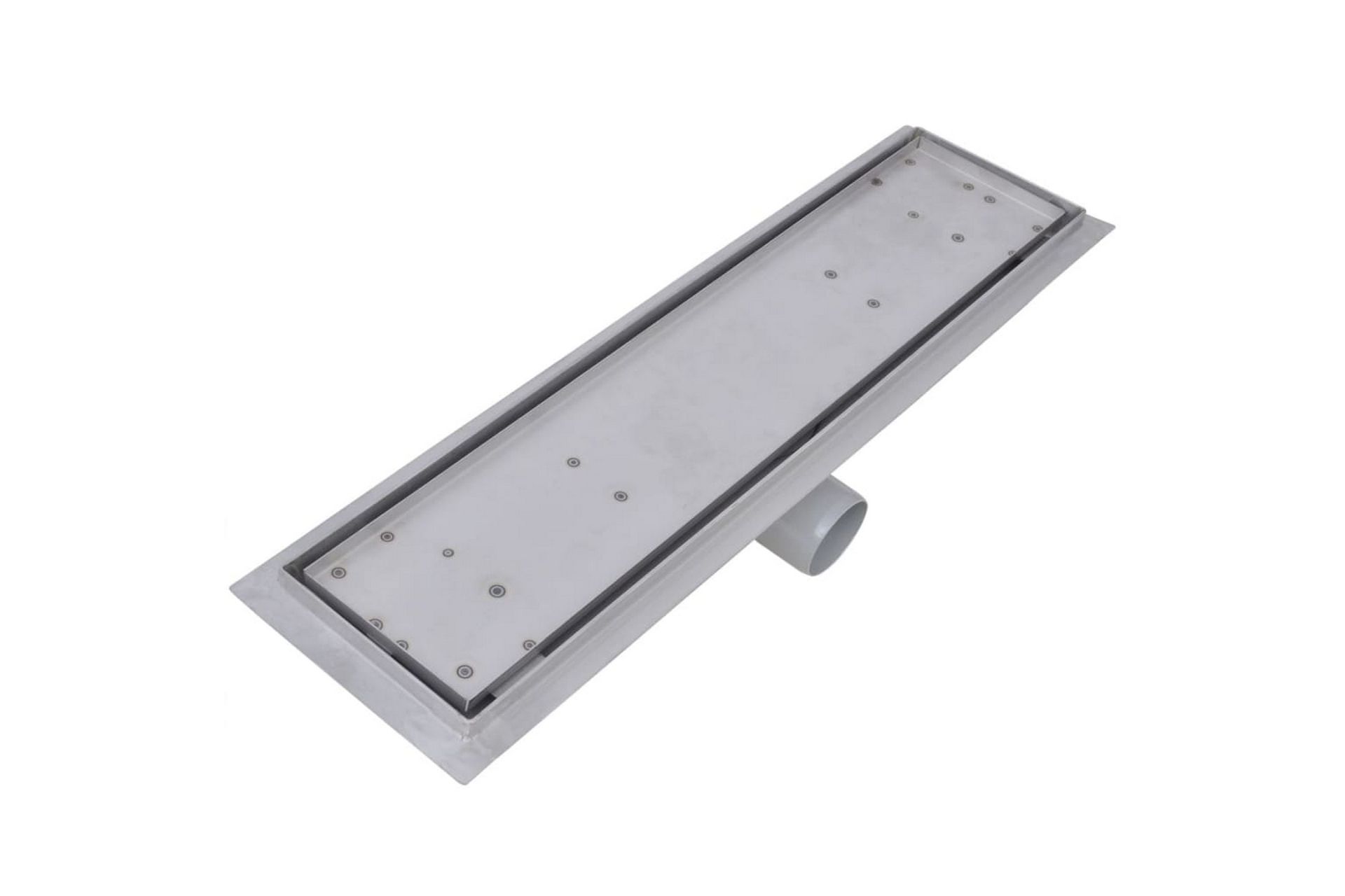 Lineaarinen suihkukaivo 2 kpl 530x140mm ruostumaton teräs - Talo & remontointi - Keittiö & kylpyhuone - Kylpyhuone - Kylpyhuonetarvikkeet - Poistoletkut & lattiakaivot