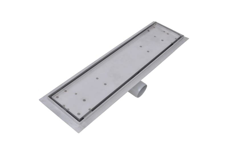 Lineaarinen suihkukaivo 2 kpl 530x140mm ruostumaton teräs - Talo & remontointi - Keittiö & kylpyhuone - Kylpyhuone - Kylpyhuonetarvikkeet - Poistoletkut & lattiakaivot
