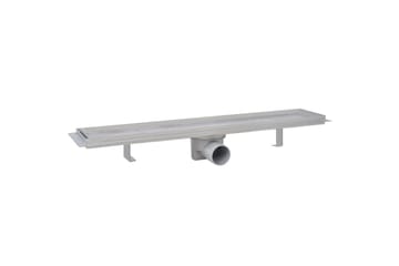 Lineaarinen suihkukaivo 2 kpl 630x140mm ruostumaton teräs - Talo & remontointi - Keittiö & kylpyhuone - Kylpyhuone - Kylpyhuonetarvikkeet - Poistoletkut & lattiakaivot
