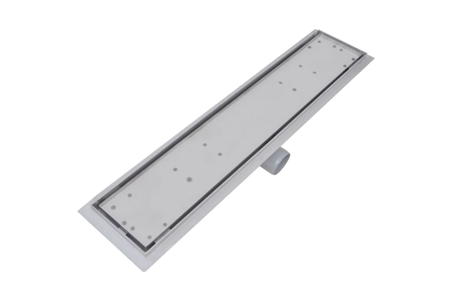 Lineaarinen suihkukaivo 2 kpl 630x140mm ruostumaton teräs - Talo & remontointi - Keittiö & kylpyhuone - Kylpyhuone - Kylpyhuonetarvikkeet - Poistoletkut & lattiakaivot