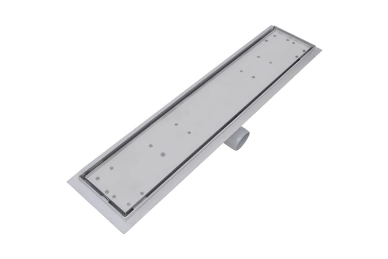 Lineaarinen suihkukaivo 2 kpl 630x140mm ruostumaton teräs - Talo & remontointi - Keittiö & kylpyhuone - Kylpyhuone - Kylpyhuonetarvikkeet - Poistoletkut & lattiakaivot