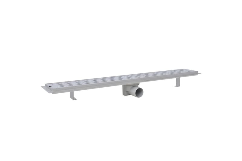 Lineaarinen suihkukaivo 2 kpl 830x140 mm ruostumaton teräs - Talo & remontointi - Keittiö & kylpyhuone - Kylpyhuone - Kylpyhuonetarvikkeet - Poistoletkut & lattiakaivot