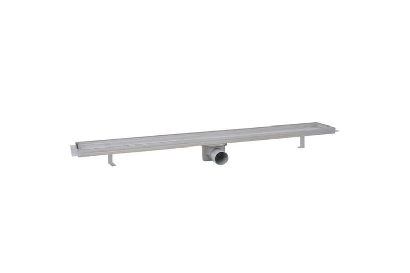 Lineaarinen suihkukaivo 2 kpl 930x140mm ruostumaton teräs - Talo & remontointi - Keittiö & kylpyhuone - Kylpyhuone - Kylpyhuonetarvikkeet - Poistoletkut & lattiakaivot