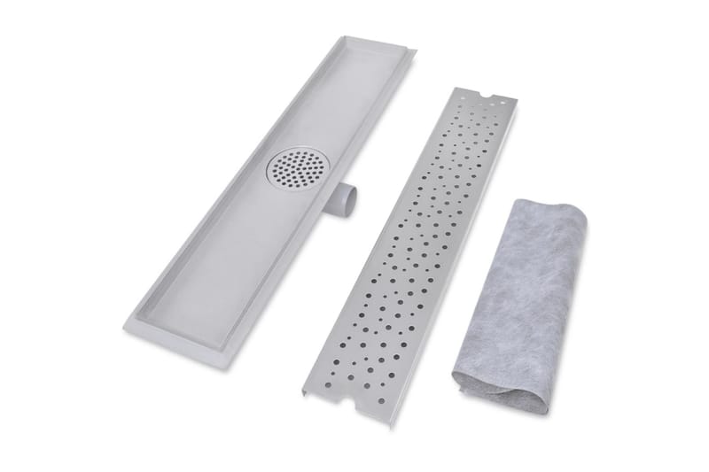 Lineaarinen suihkukaivo 2kpl kupla 630x140 mm - Talo & remontointi - Keittiö & kylpyhuone - Kylpyhuone - Kylpyhuonetarvikkeet - Poistoletkut & lattiakaivot
