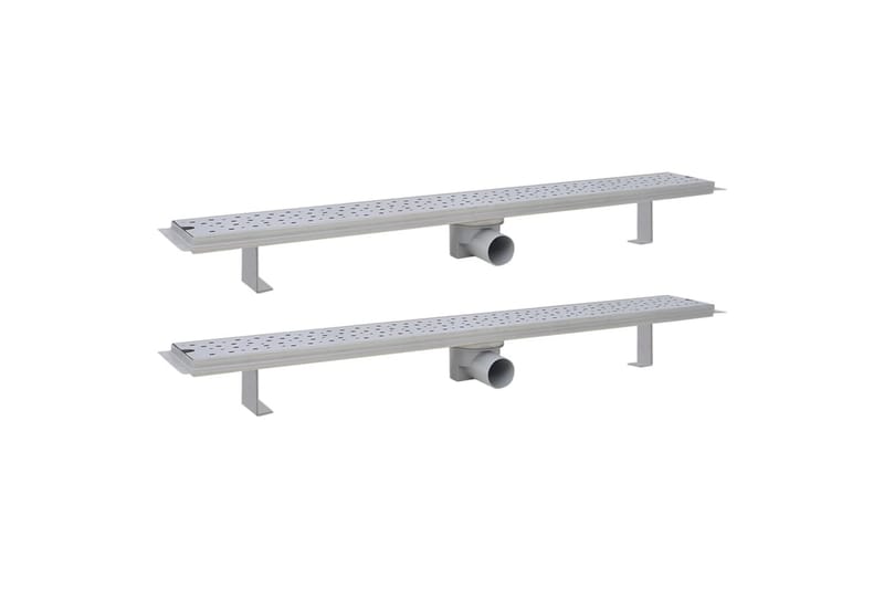Lineaarinen suihkukaivo 2kpl kupla 930x140 mm - Talo & remontointi - Keittiö & kylpyhuone - Kylpyhuone - Kylpyhuonetarvikkeet - Poistoletkut & lattiakaivot