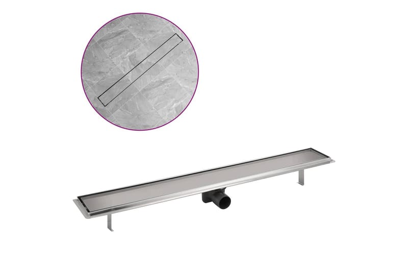 Lineaarinen Suihkukaivo 930x140mm Ruostumaton Teräs - Talo & remontointi - Keittiö & kylpyhuone - Kylpyhuone - Kylpyhuonetarvikkeet - Poistoletkut & lattiakaivot