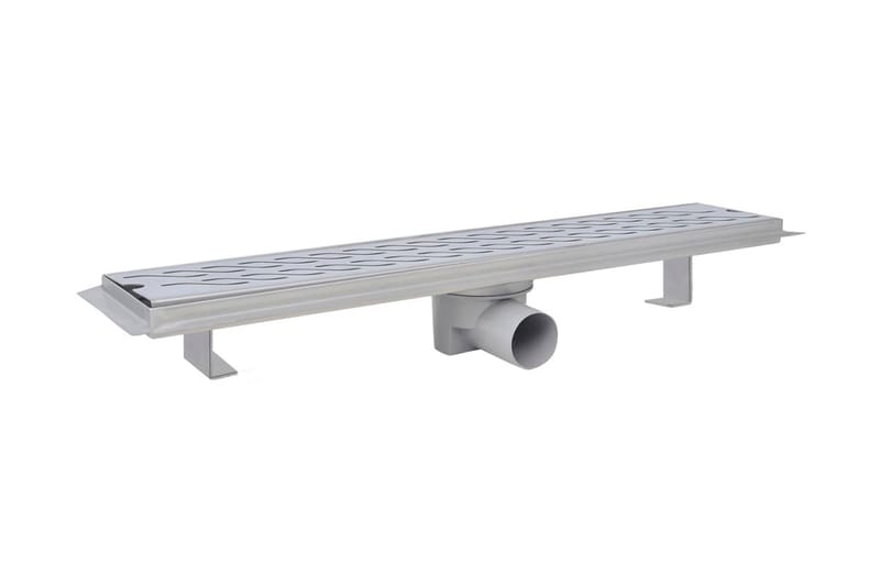 Lineaarinen suihkukaivo Aalto 630x140mm Ruostumaton teräs - Talo & remontointi - Keittiö & kylpyhuone - Kylpyhuone - Kylpyhuonetarvikkeet - Poistoletkut & lattiakaivot
