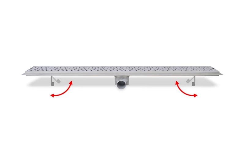 Lineaarinen suihkukaivo Kupla 1030x140mm Ruostumaton teräs - Talo & remontointi - Keittiö & kylpyhuone - Kylpyhuone - Kylpyhuonetarvikkeet - Poistoletkut & lattiakaivot