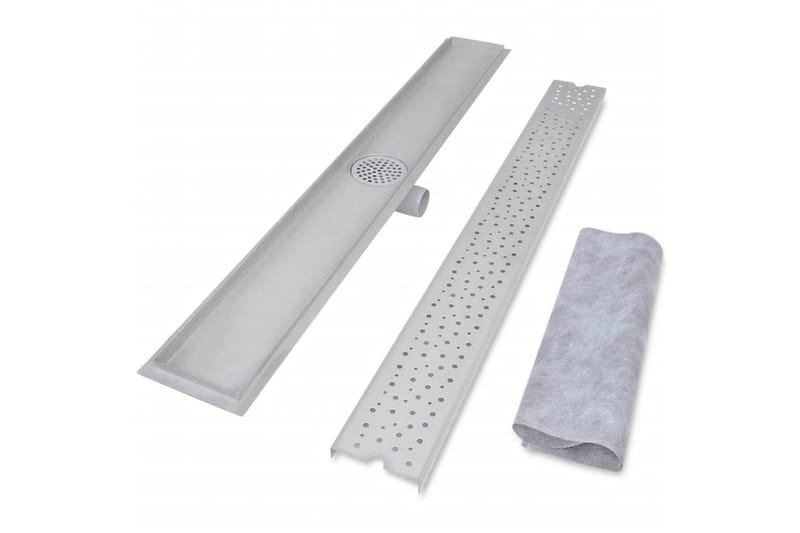 Lineaarinen suihkukaivo Kupla 1030x140mm Ruostumaton teräs - Talo & remontointi - Keittiö & kylpyhuone - Kylpyhuone - Kylpyhuonetarvikkeet - Poistoletkut & lattiakaivot