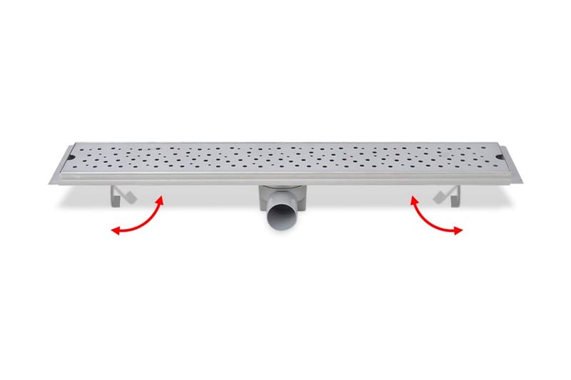 Lineaarinen Suihkukaivo Kupla 730x140mm Ruostumaton Teräs - Talo & remontointi - Keittiö & kylpyhuone - Kylpyhuone - Kylpyhuonetarvikkeet - Poistoletkut & lattiakaivot