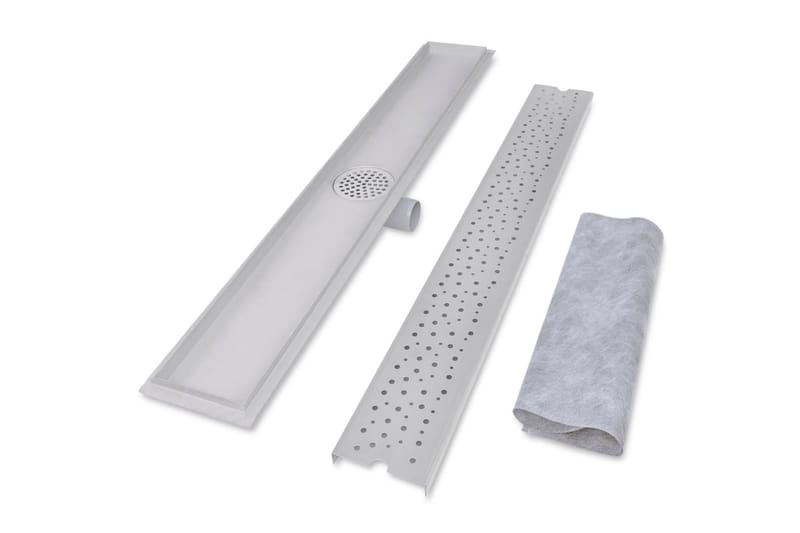 Lineaarinen suihkukaivo Kupla 930x140mm Ruostumaton teräs - Talo & remontointi - Keittiö & kylpyhuone - Kylpyhuone - Kylpyhuonetarvikkeet - Poistoletkut & lattiakaivot