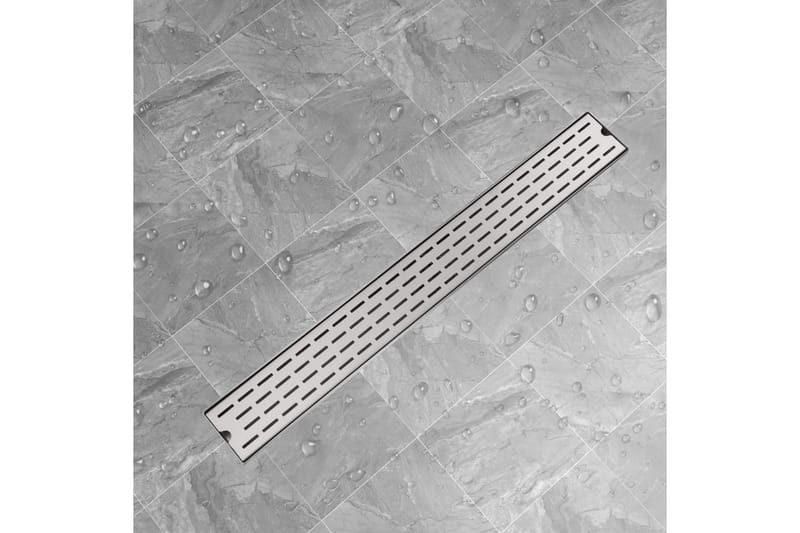 Lineaarinen suihkukaivo Linja 930x140mm Ruostumaton teräs - Talo & remontointi - Keittiö & kylpyhuone - Kylpyhuone - Kylpyhuonetarvikkeet - Poistoletkut & lattiakaivot