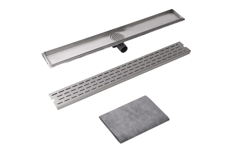 Lineaarinen suihkukaivo Linja 930x140mm Ruostumaton teräs - Talo & remontointi - Keittiö & kylpyhuone - Kylpyhuone - Kylpyhuonetarvikkeet - Poistoletkut & lattiakaivot