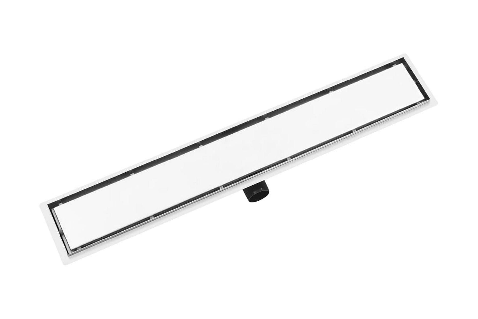 Suihkukaivo 2-in-1 kansi 83x14 cm ruostumaton teräs - Talo & remontointi - Keittiö & kylpyhuone - Kylpyhuone - Kylpyhuonetarvikkeet - Poistoletkut & lattiakaivot