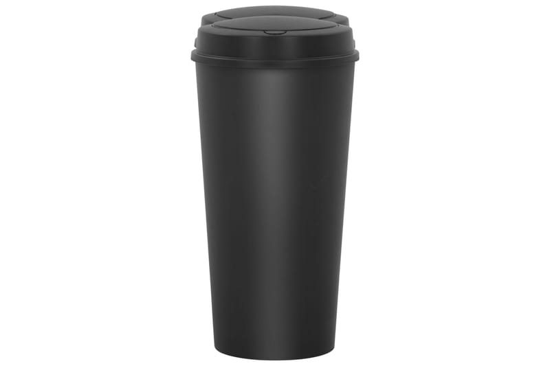 2-osainen roskakori musta 50 l - Musta - Talo & remontointi - Keittiö & kylpyhuone - Kylpyhuone - Kylpyhuonetarvikkeet - Poljinroskakorit