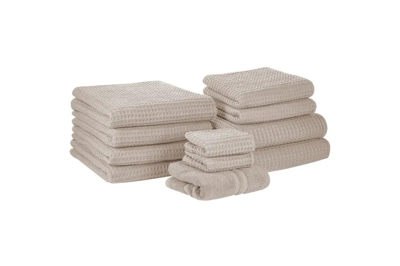 Pyyhe Areora 11:n sarja Beige, Beige