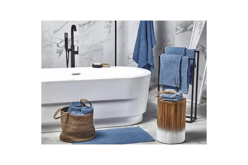 Pyyhe Areora 11:n sarja Sininen - Sininen - Kodintekstiilit & matot - Kylpyhuonetekstiilit - Pyyhe