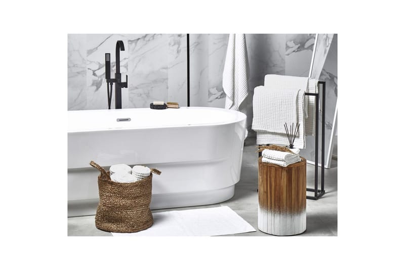 Pyyhe Areora 11:n sarja Valkoinen - Valkoinen - Kodintekstiilit & matot - Kylpyhuonetekstiilit - Pyyhe