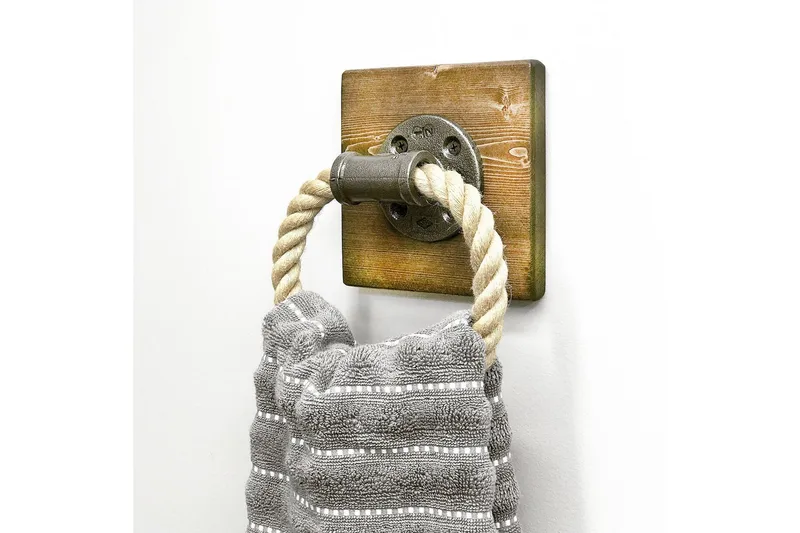 Evila Pyyhenaulakko Naru/Puu - Talo & remontointi - Keittiö & kylpyhuone - Kylpyhuone - Kylpyhuonetarvikkeet - Pyyheteline