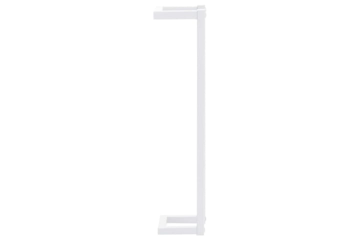 Pyyheteline valkoinen 12,5x12,5x60 cm teräs - Valkoinen - Pyyhetikkaat - Pyyhekoukut & pyyhetangot - Pyyheteline - Kylpyhuonetarvikkeet