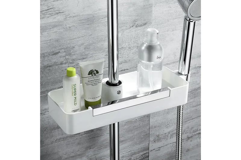Tvålkorg Bathlife Vit - Talo & remontointi - Keittiö & kylpyhuone - Kylpyhuone - Kylpyhuonetarvikkeet - Saippuapumput & saippuakupit
