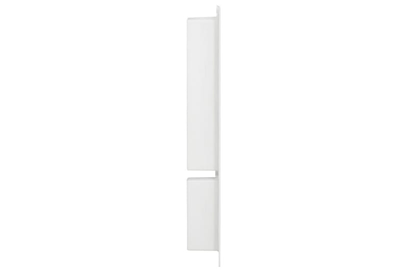 Suihkusyvennys 2 osastolla korkeakiilto valkoinen 41x69x9 cm - Valkoinen - Talo & remontointi - Keittiö & kylpyhuone - Kylpyhuone - Suihkutarvikkeet - Suihkuhyllyt & suihkukorit