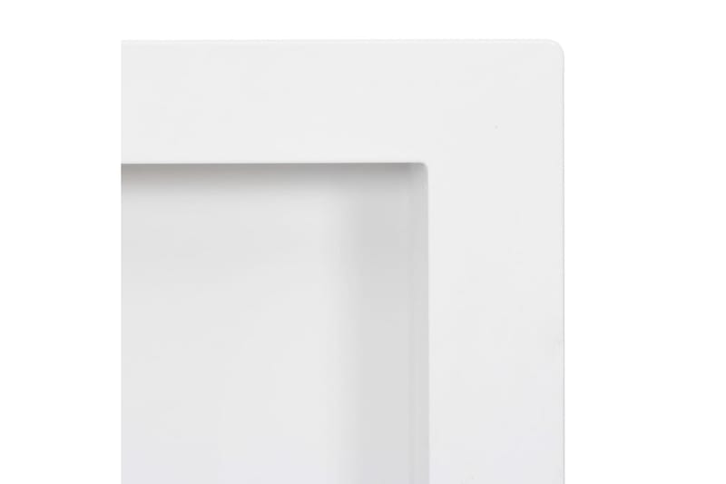 Suihkusyvennys 2 osastolla korkeakiilto valkoinen 41x69x9 cm - Valkoinen - Talo & remontointi - Keittiö & kylpyhuone - Kylpyhuone - Suihkutarvikkeet - Suihkuhyllyt & suihkukorit