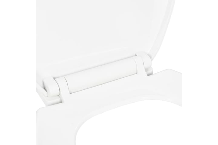 Soft-close WC-istuin pikakiinnityksellä valkoinen - Valkoinen - WC-istuimen kansi - Wc-istuimen kannet