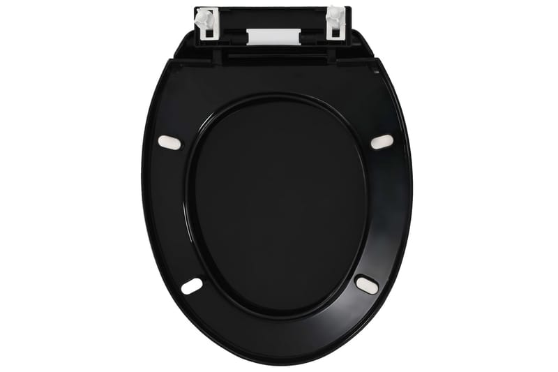 Soft-close WC-istuin pikakiinnityksellä musta - Musta - Talo & remontointi - Keittiö & kylpyhuone - Kylpyhuone - Kylpyhuonetarvikkeet - Wc-istuimen kannet